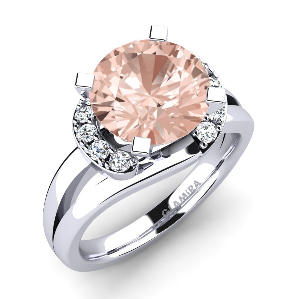 Morganite Engagement Ring Kylie 3.0 crt