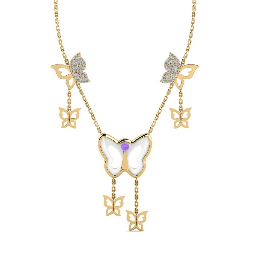 Amethyst Women's Necklace Kyser