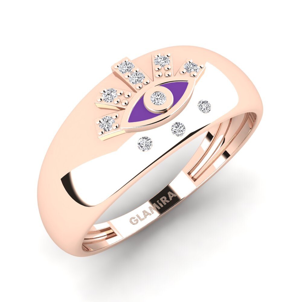14ct Rose Gold Ring Labraun