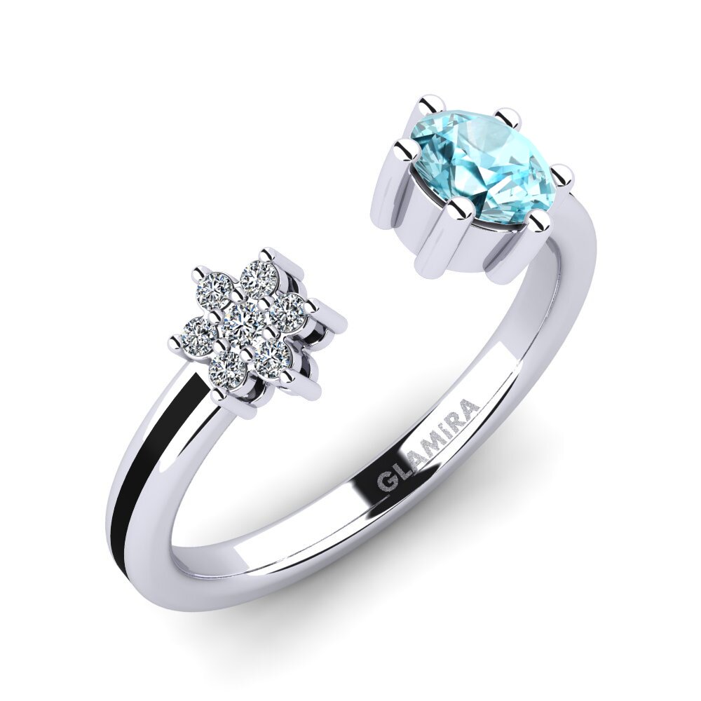 Blue Zircon Ring Laci