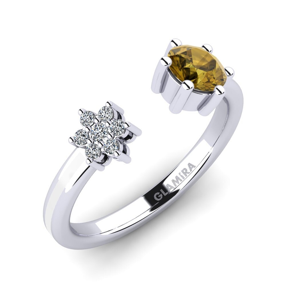 Brown Zircon Ring Laci