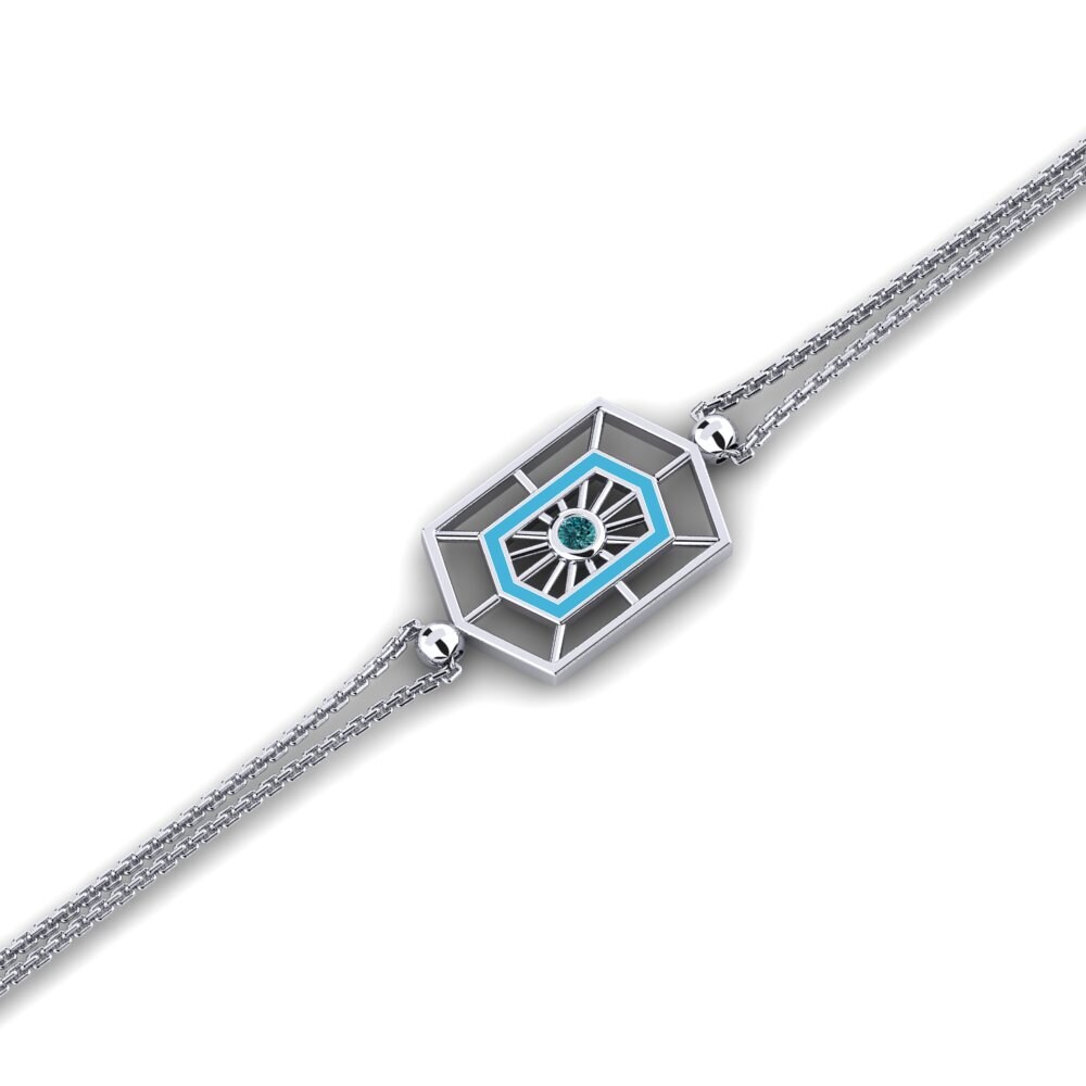 Blue Diamond Women's Bracelet Lack