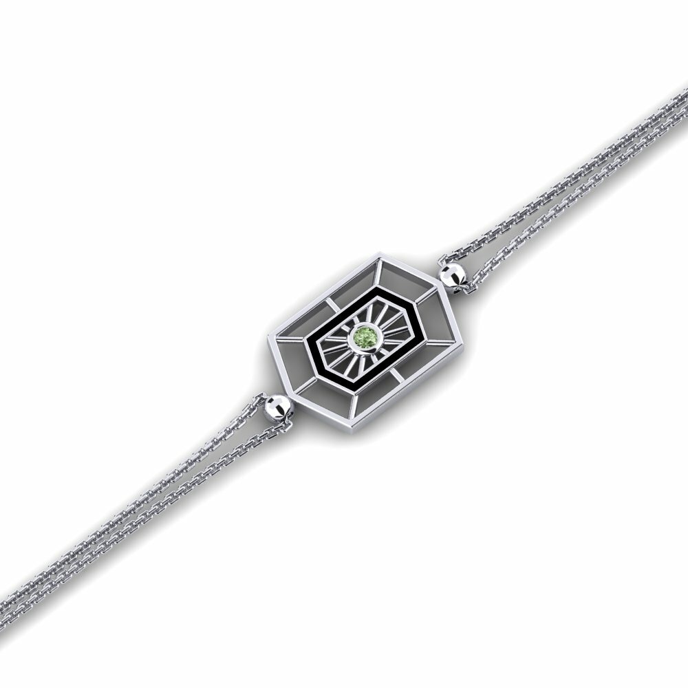 Diamant Vert Bracelet pour femme Lack