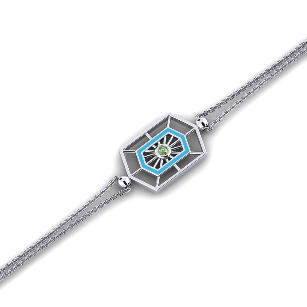 Green Diamond Women's Bracelet Lack