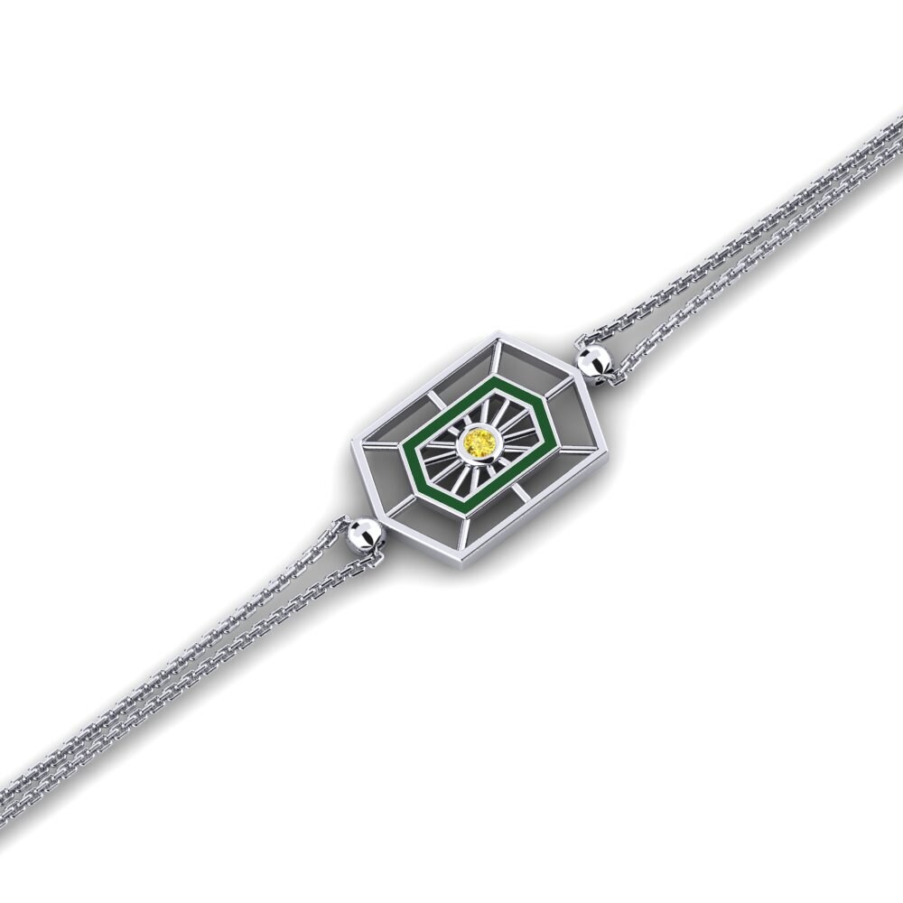Yellow Sapphire Women's Bracelet Lack