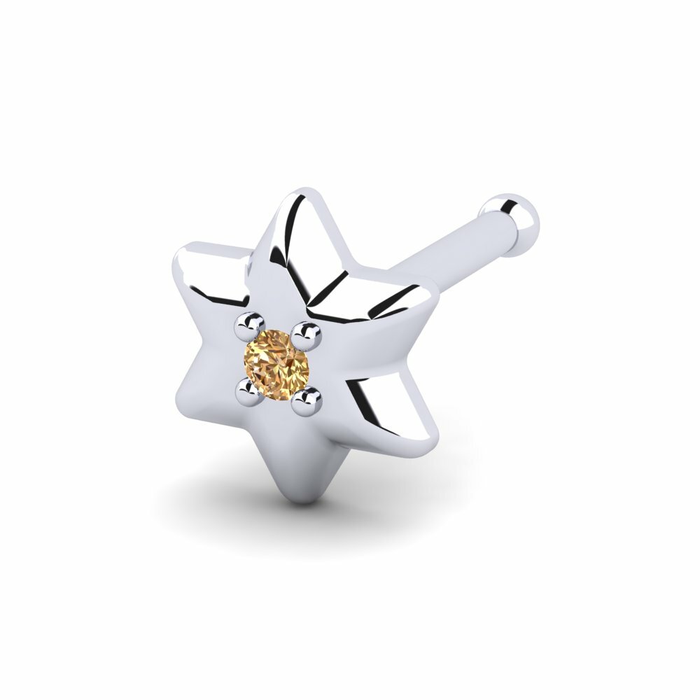 Bruine Diamant Neus Pin Lago