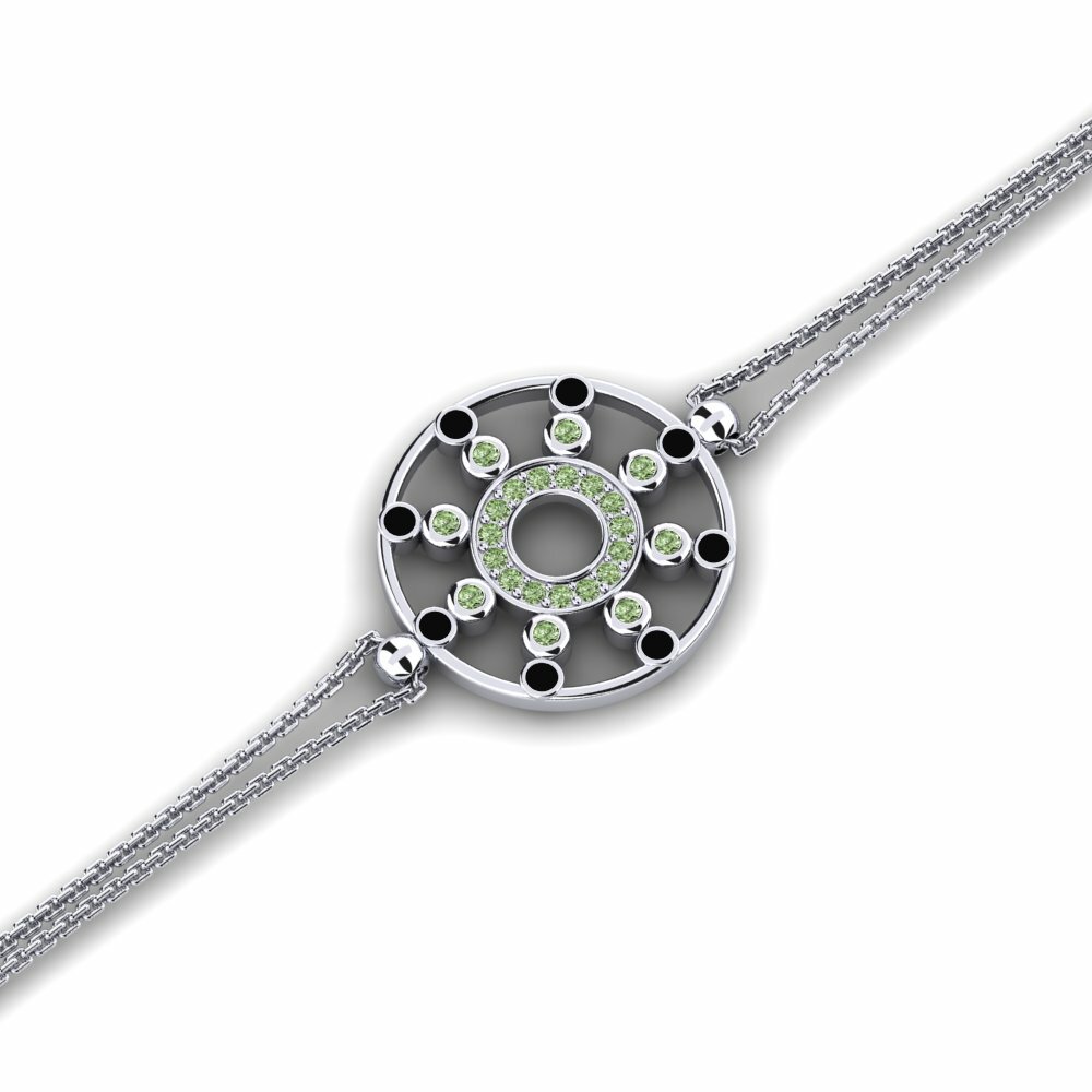 Diamant Vert Bracelet pour femme Lagones