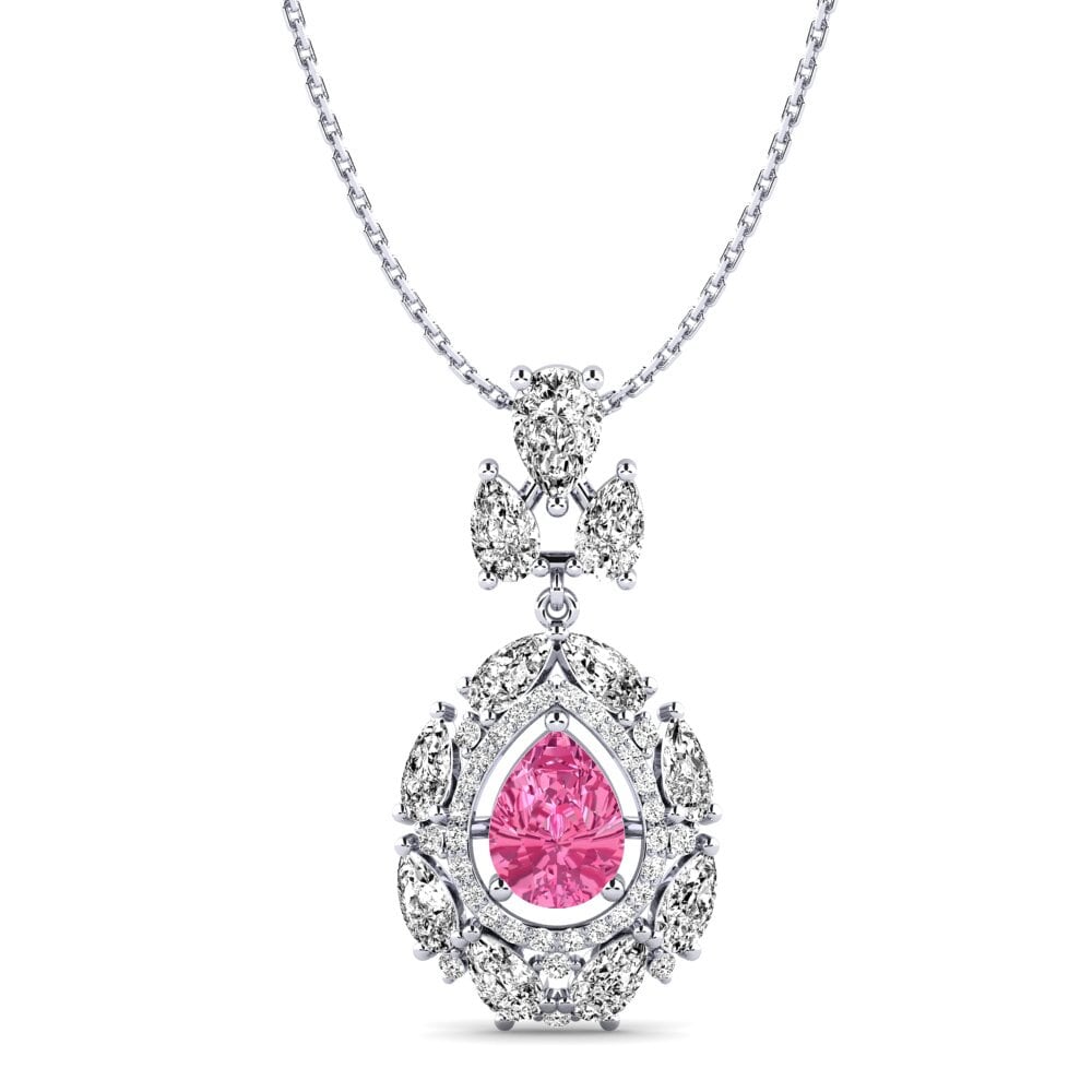 Pink Tourmaline Women's Pendant Lalai