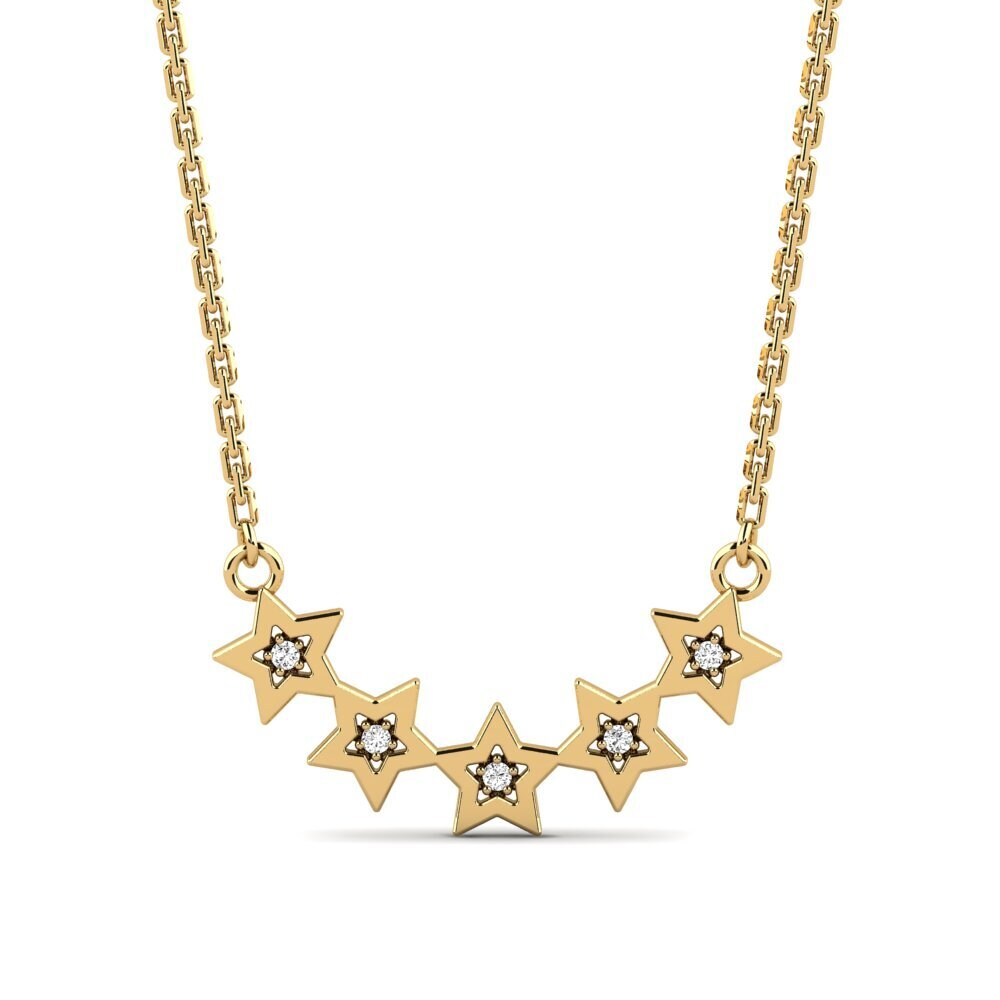 Moissanita Collar de Mujer Lamaist