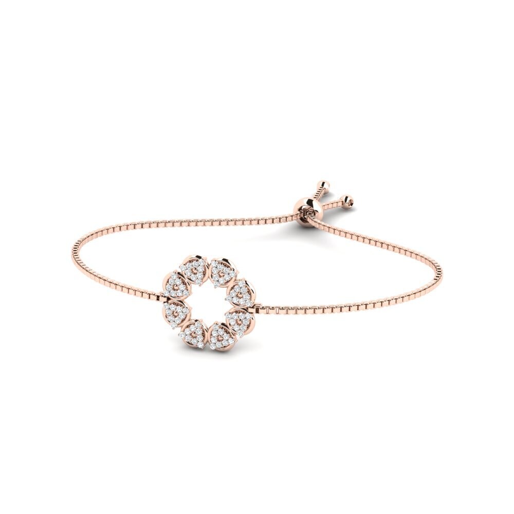 9ct Rose Gold Women's Bracelet Lambeau