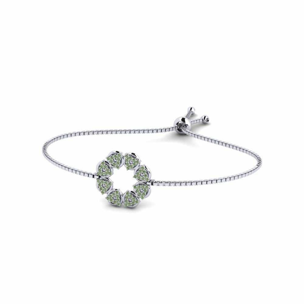 Diamant Vert Bracelet pour femme Lambeau