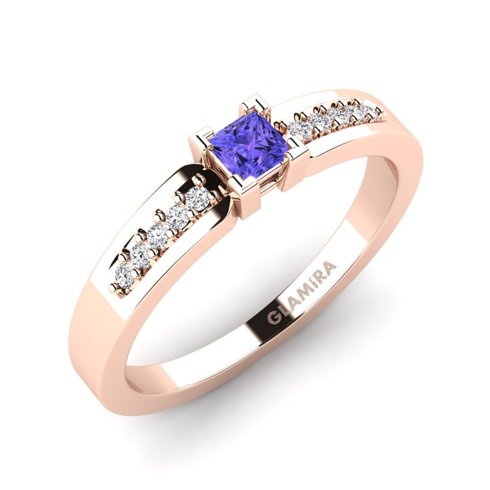 Tanzanite Engagement Ring Lamen