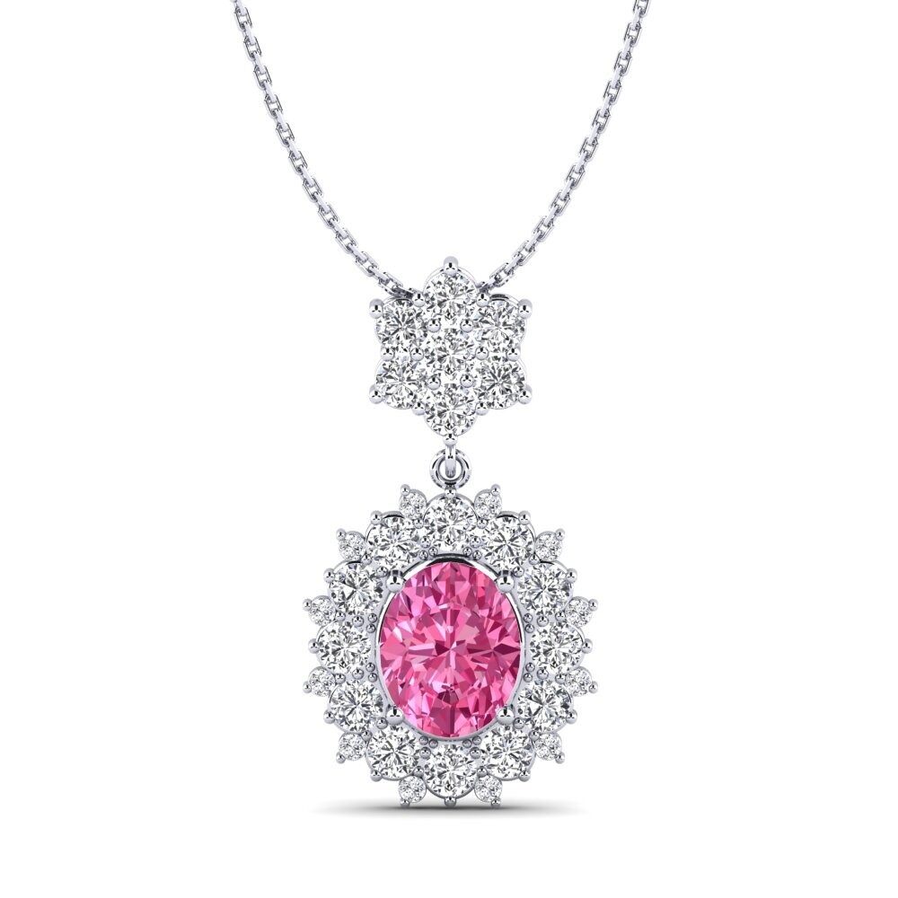 Pink Tourmaline Women's Pendant Lancian