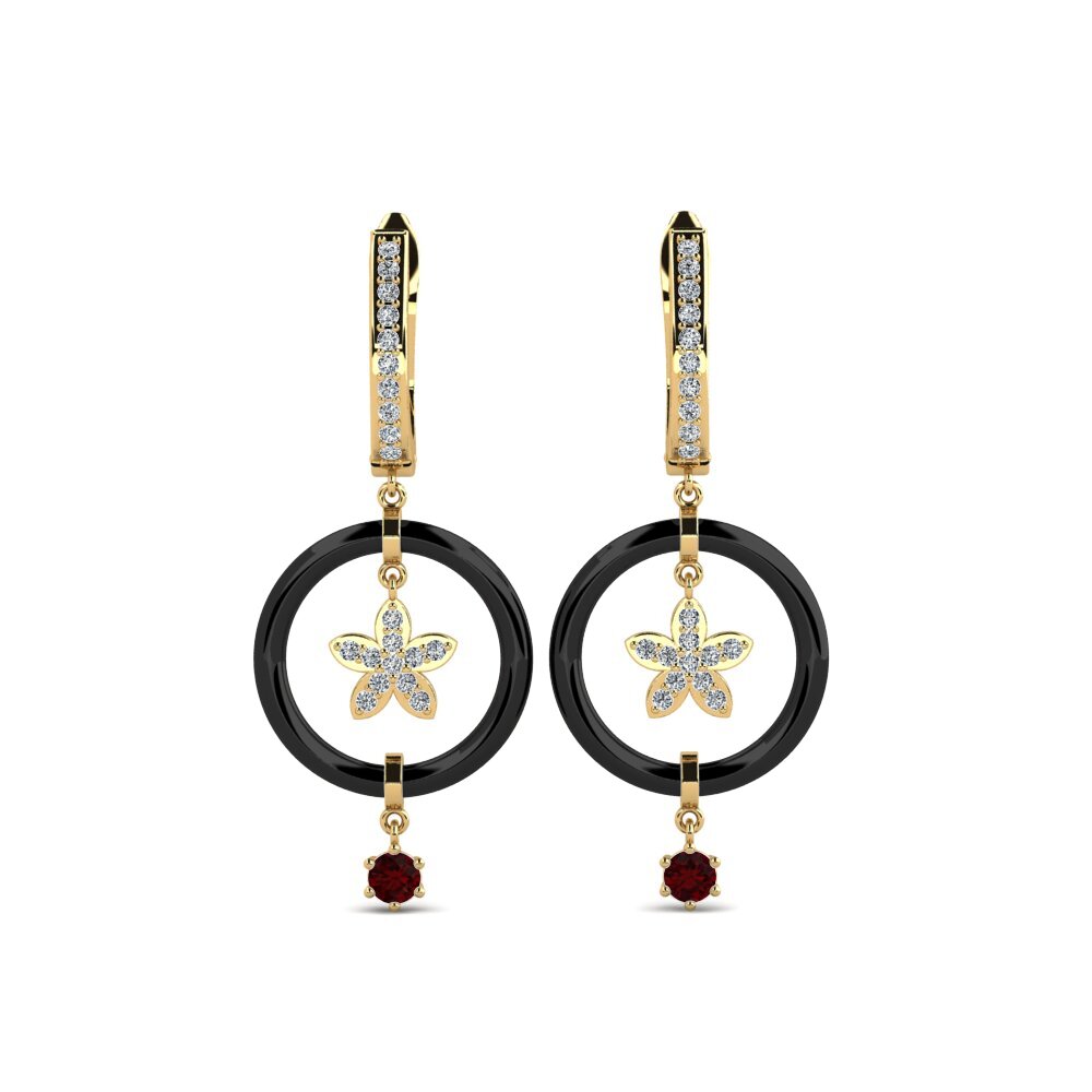 Garnet Women's Earring Landers