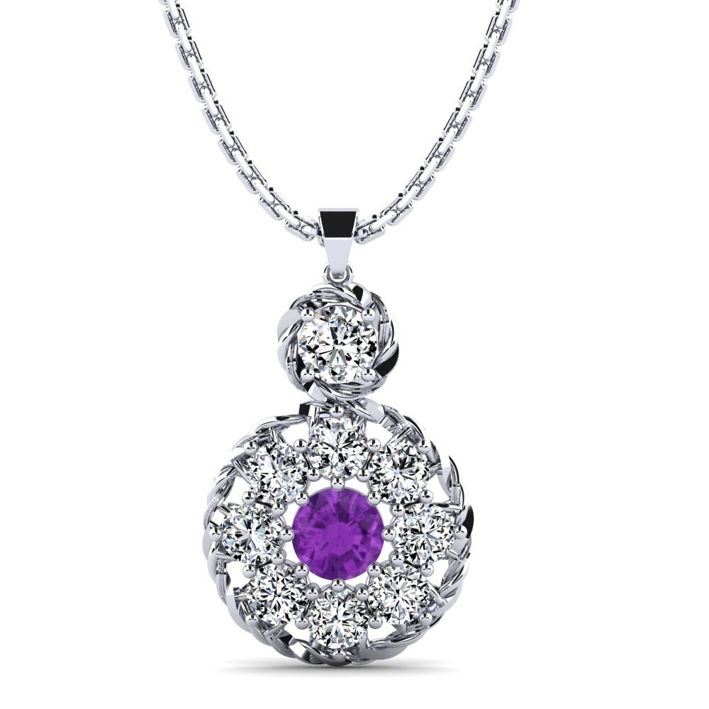 Amethyst Women's Pendant Langlais