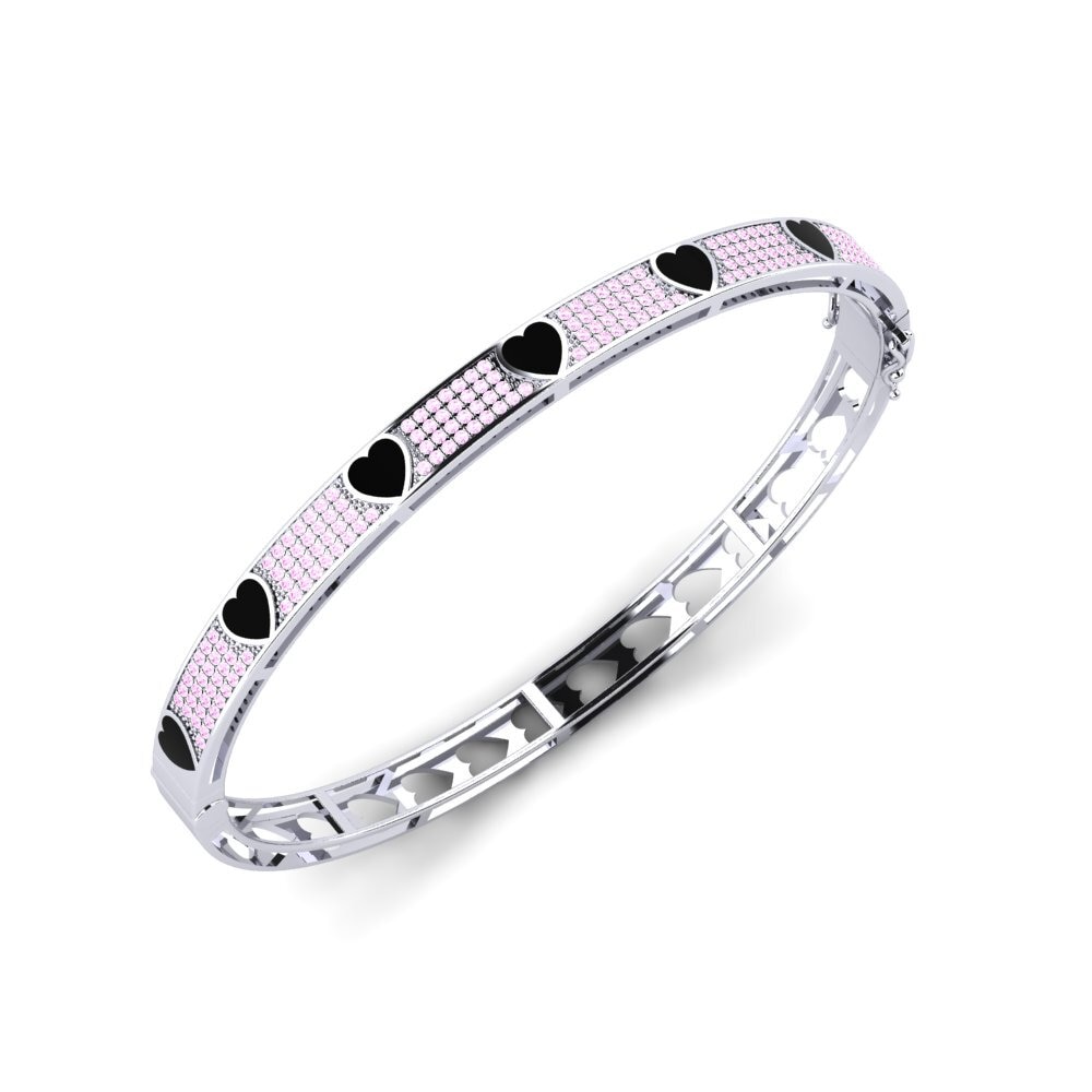 Pink Sapphire Women's Bangle Langley