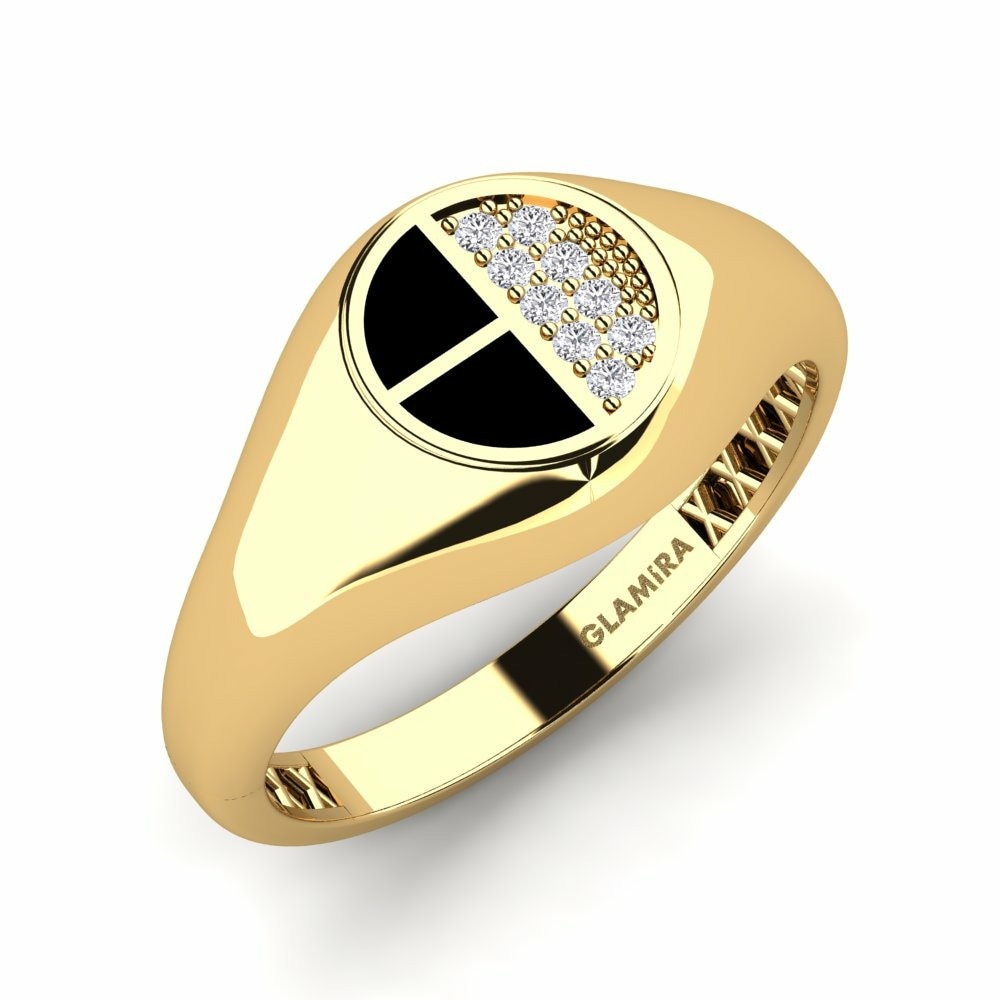 18ct Yellow Gold Men's Ring Larimore