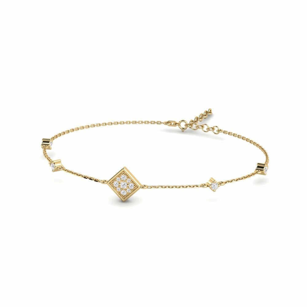 Oro Giallo 585 Bracciale da donna Larochelle