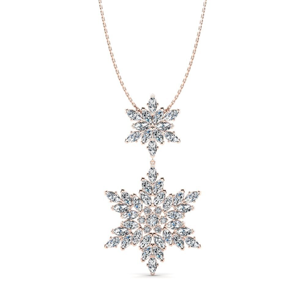 14k Rose Gold Women's Pendant Larosse