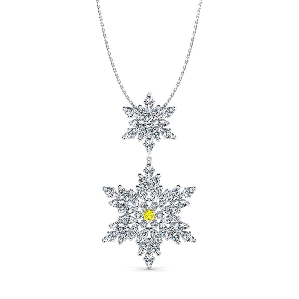 Yellow Diamond Women's Pendant Larosse