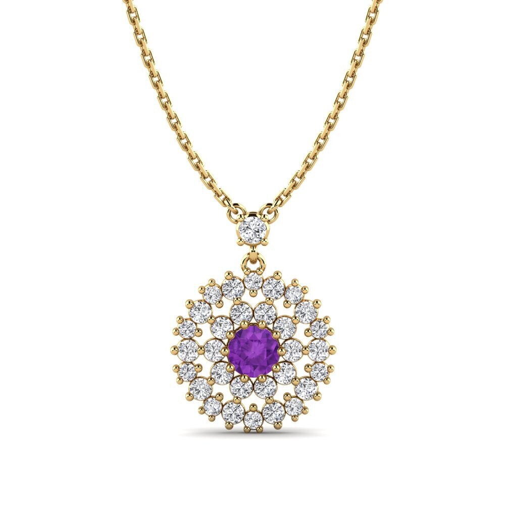 Amethyst Women's Necklace Larsa