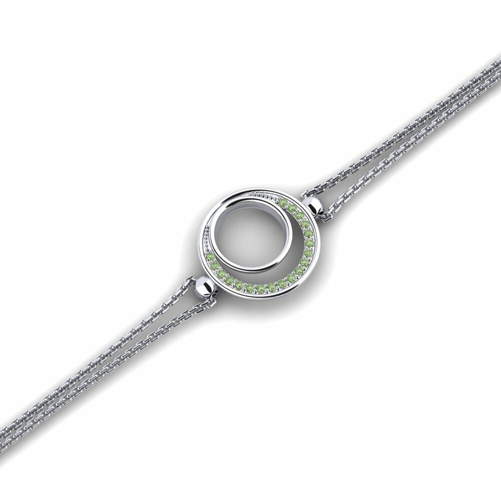 Diamant Vert Bracelet pour femme Lashkar