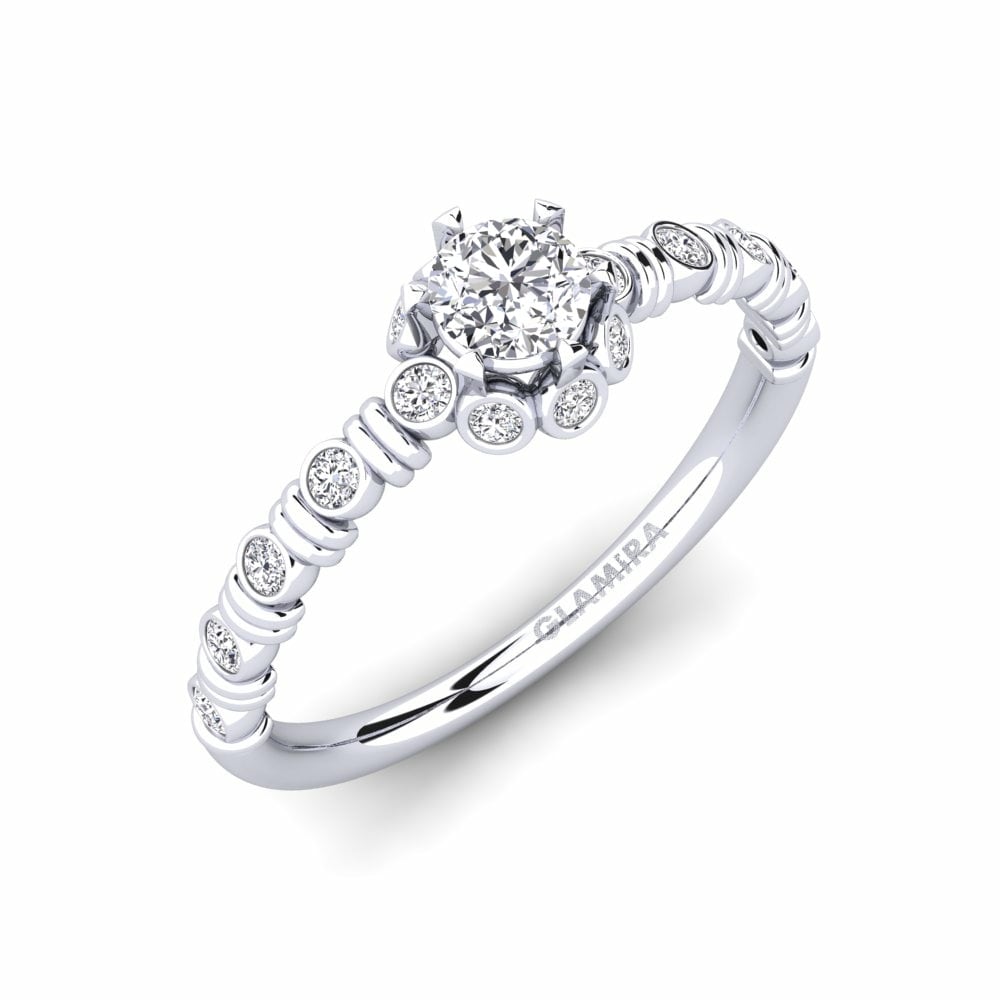 Side-Stone Engagement Ring Laskon