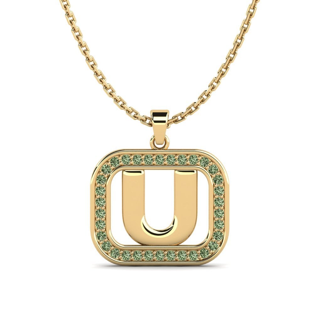 Groene Diamant Dames Hanger Latamsea - U