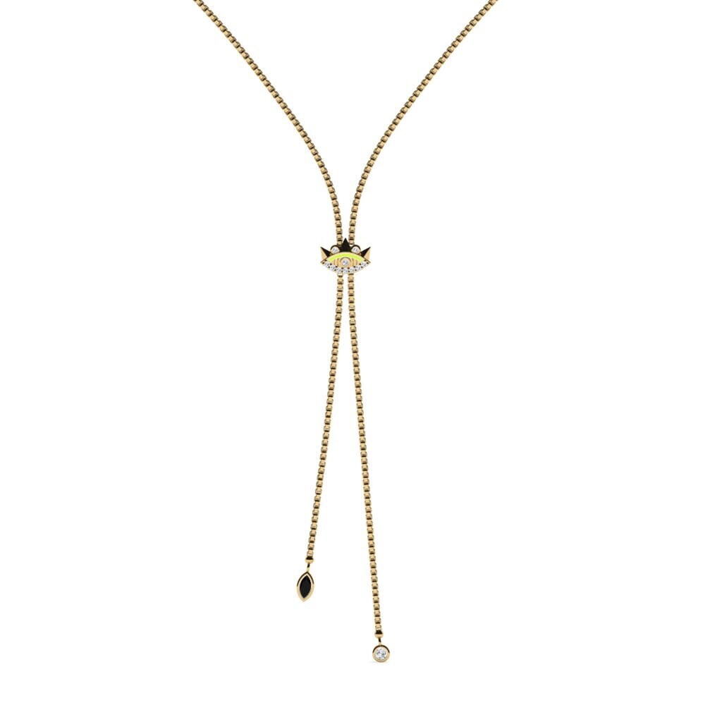 Zafiro negro Collar de Mujer Latni