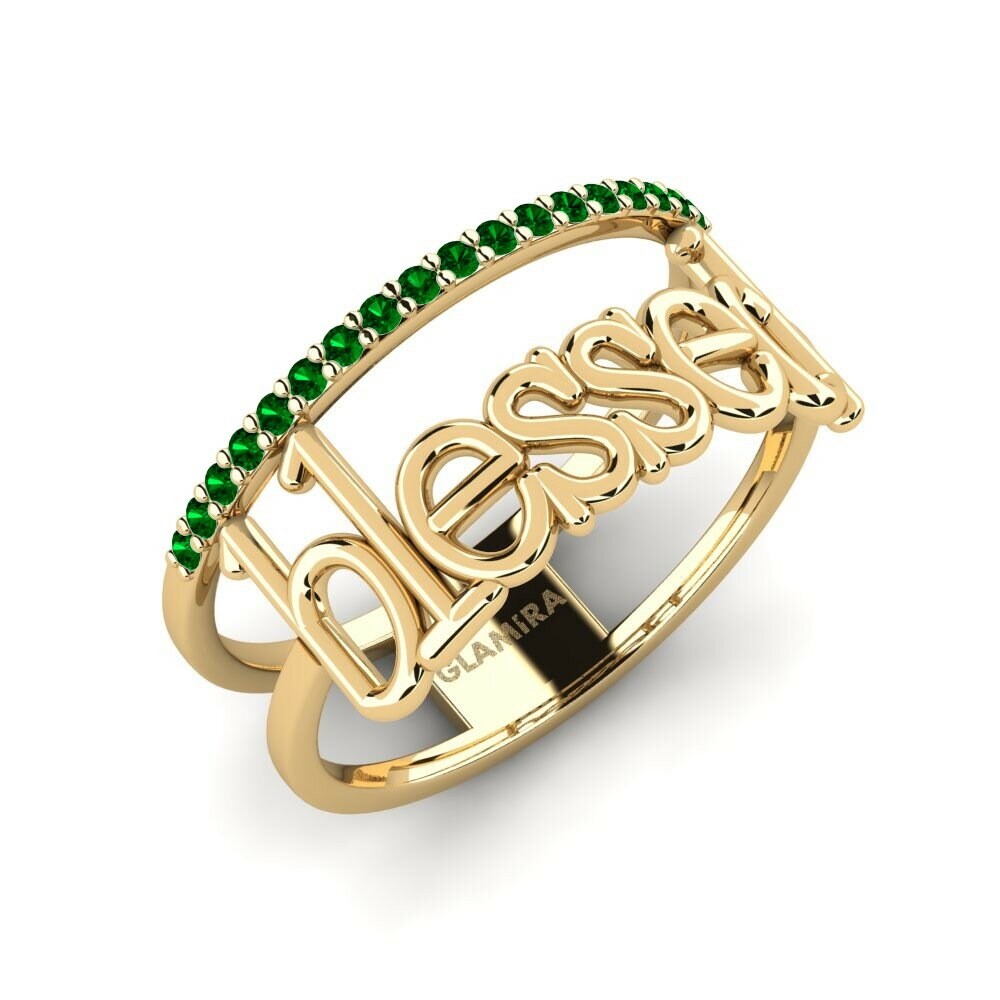 Green Zirconia Ring Lato