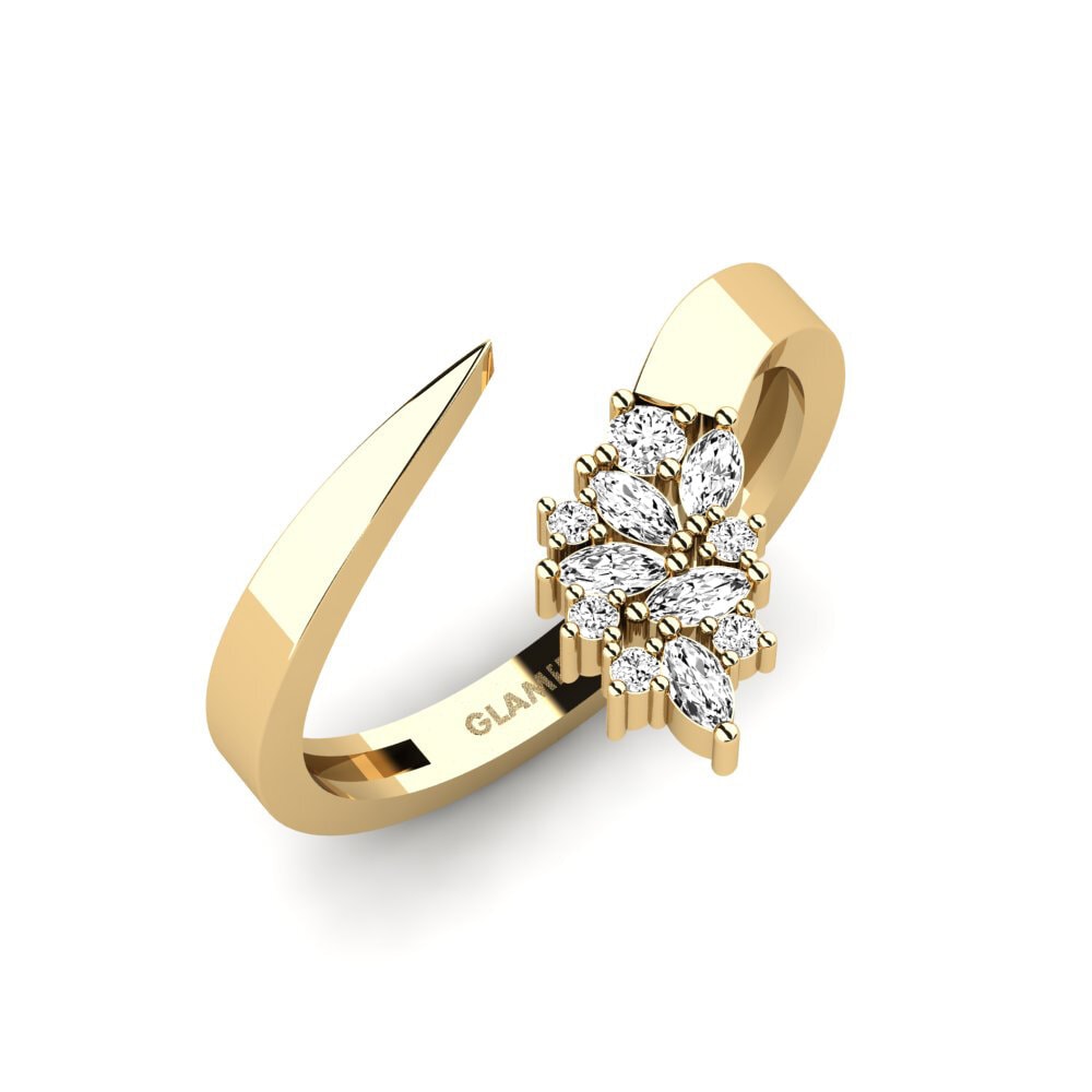Moissanite Anello Laturbies
