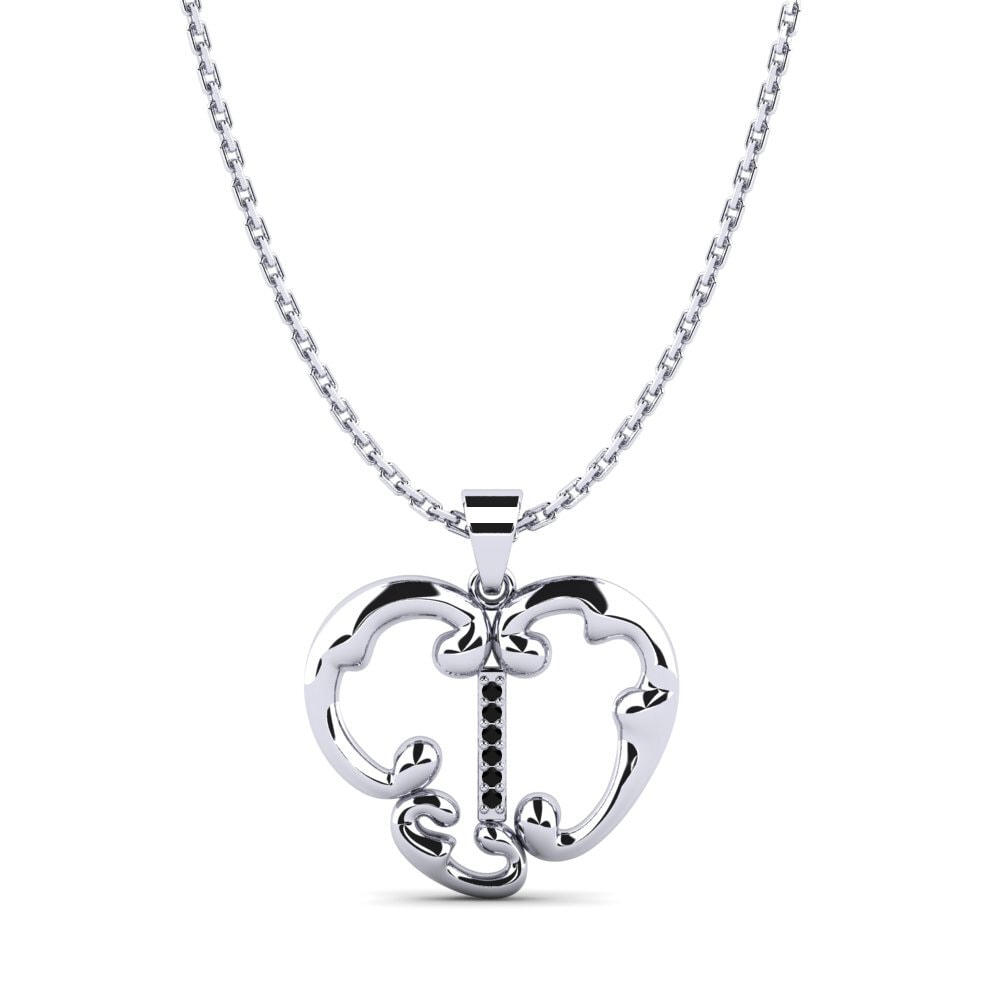 Schwarzer Onyx Damen anhänger Lavenia I