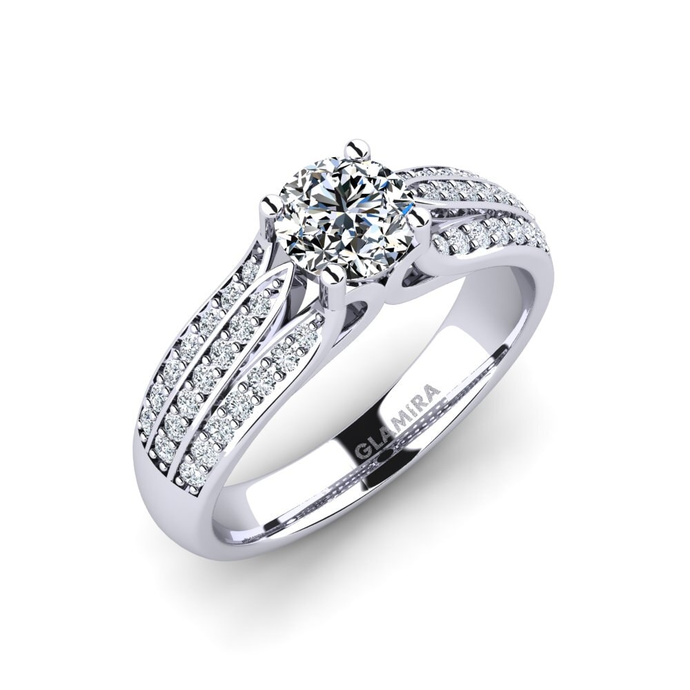 Zirconia Engagement Ring Agatha