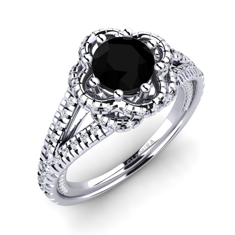 Onyx Noir Bague Alceste