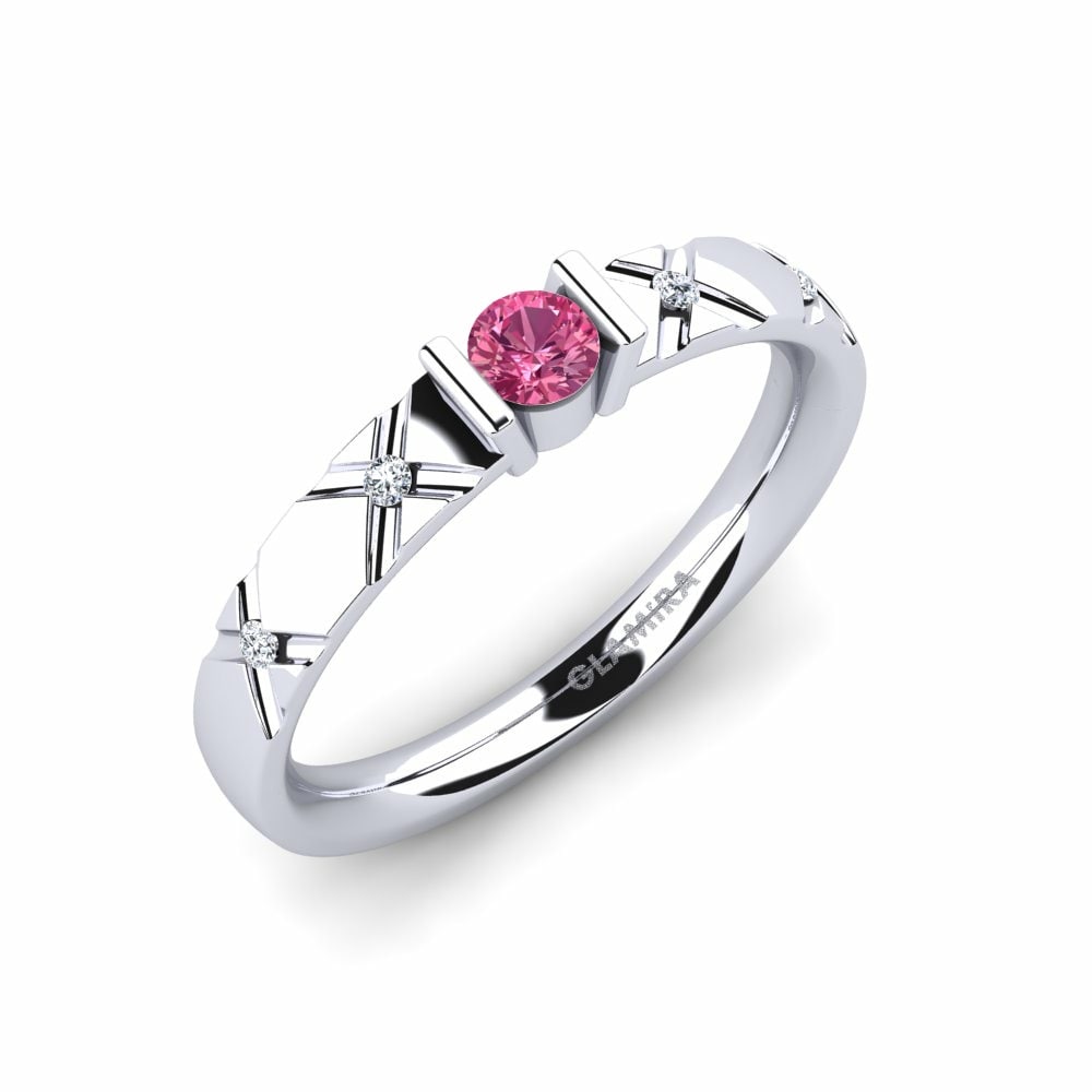 Pink Tourmaline Engagement Ring Alidia