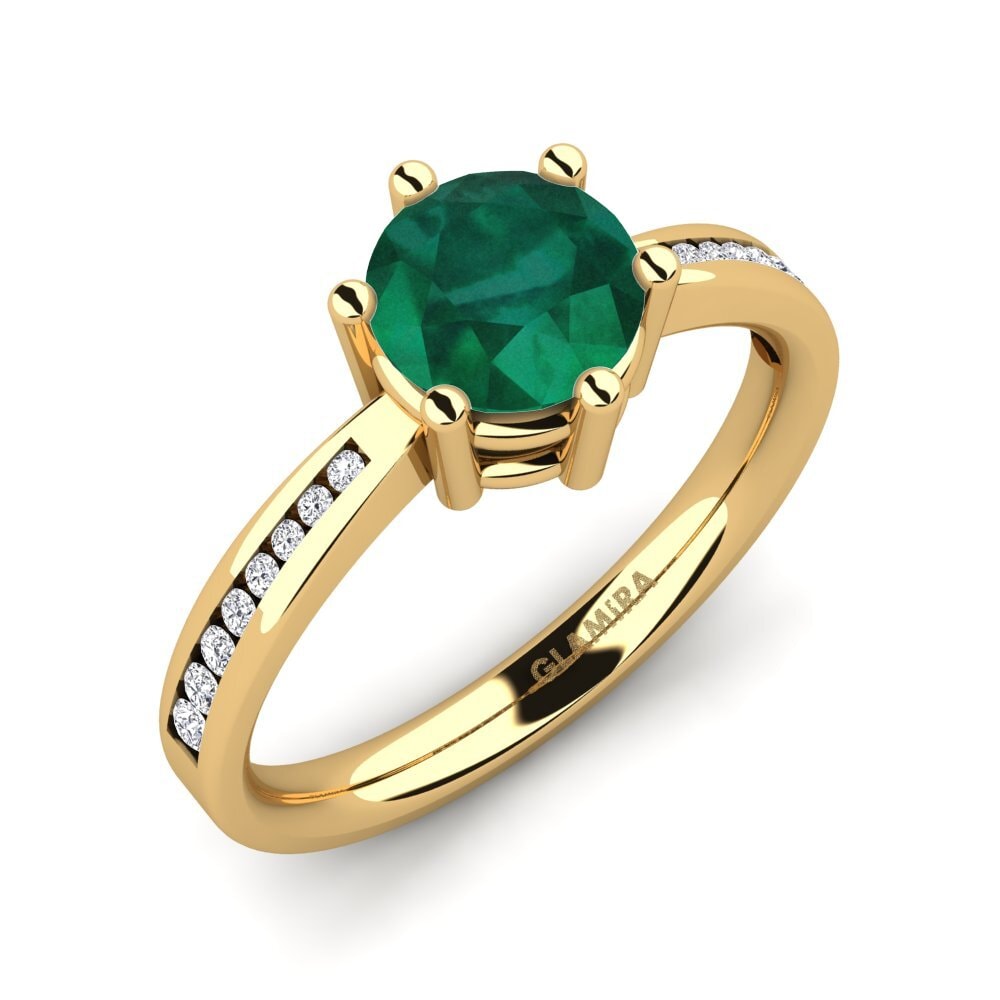 Esmeralda Anillo de compromiso Alita 1.0 crt