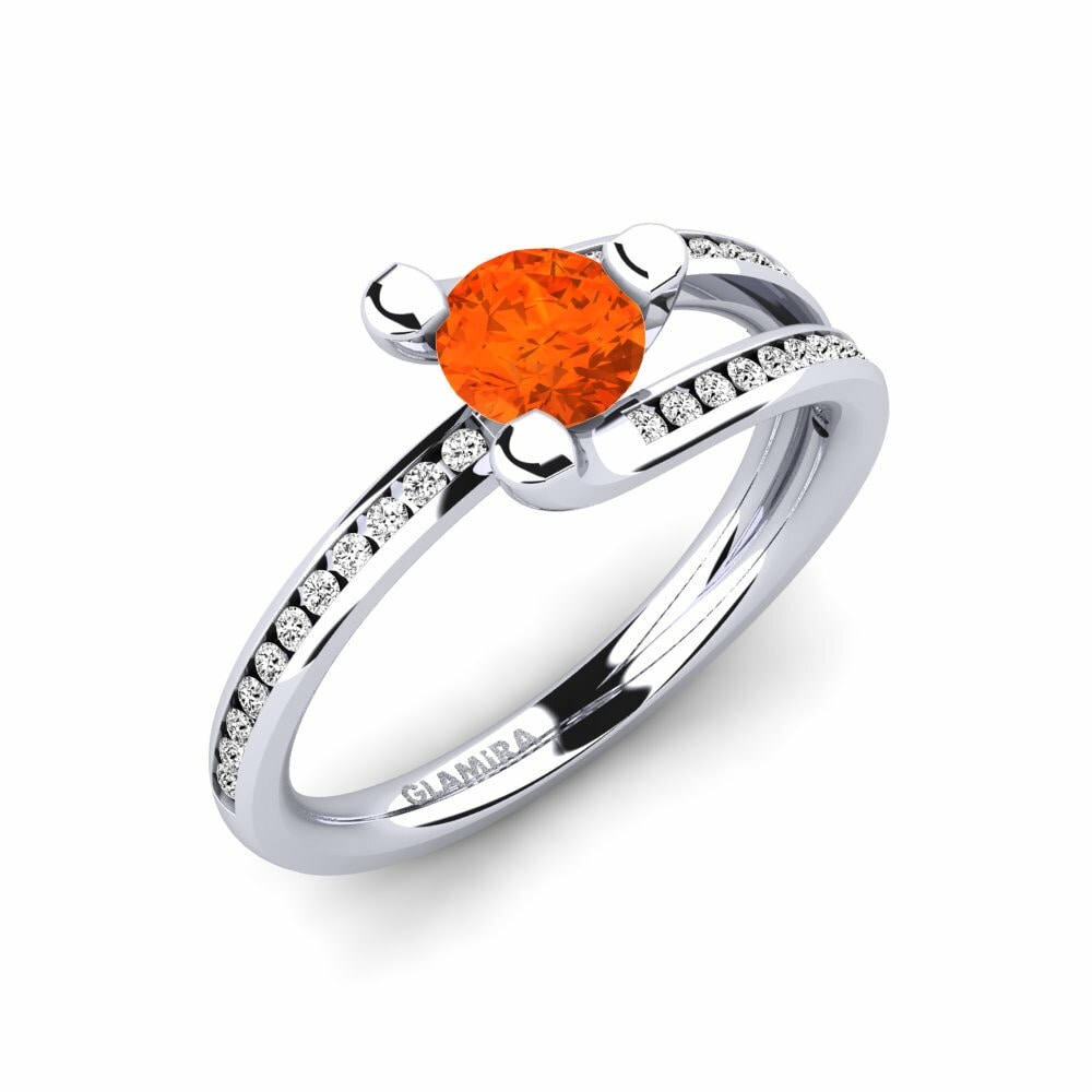 Fire-Opal Engagement Ring Balbina