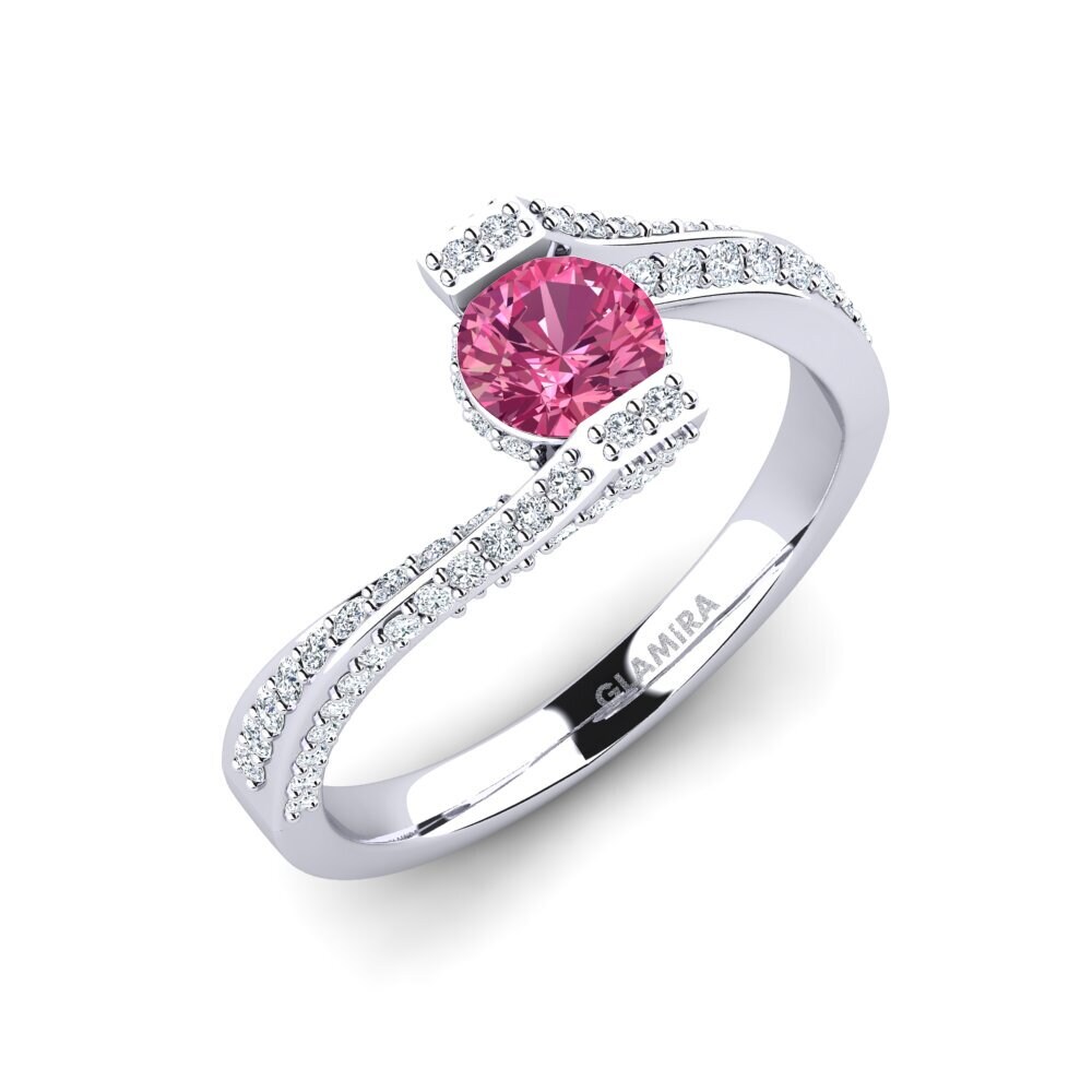Pink Tourmaline Engagement Ring Brenda