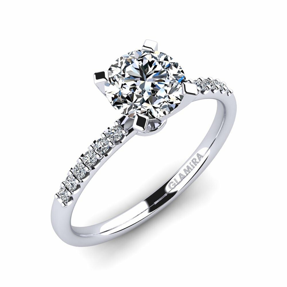 Swarovski Crystal Engagement Ring Cadence