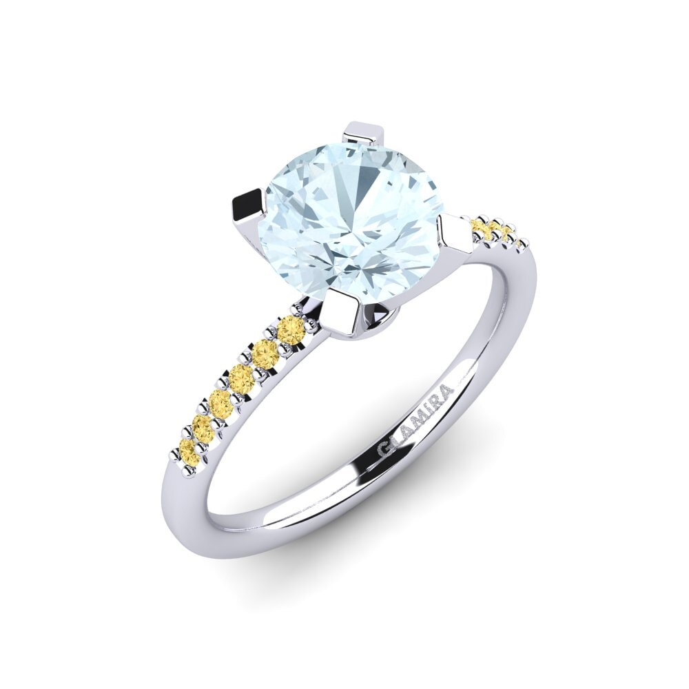 Aquamarine Engagement Ring Cadence 1.6 crt