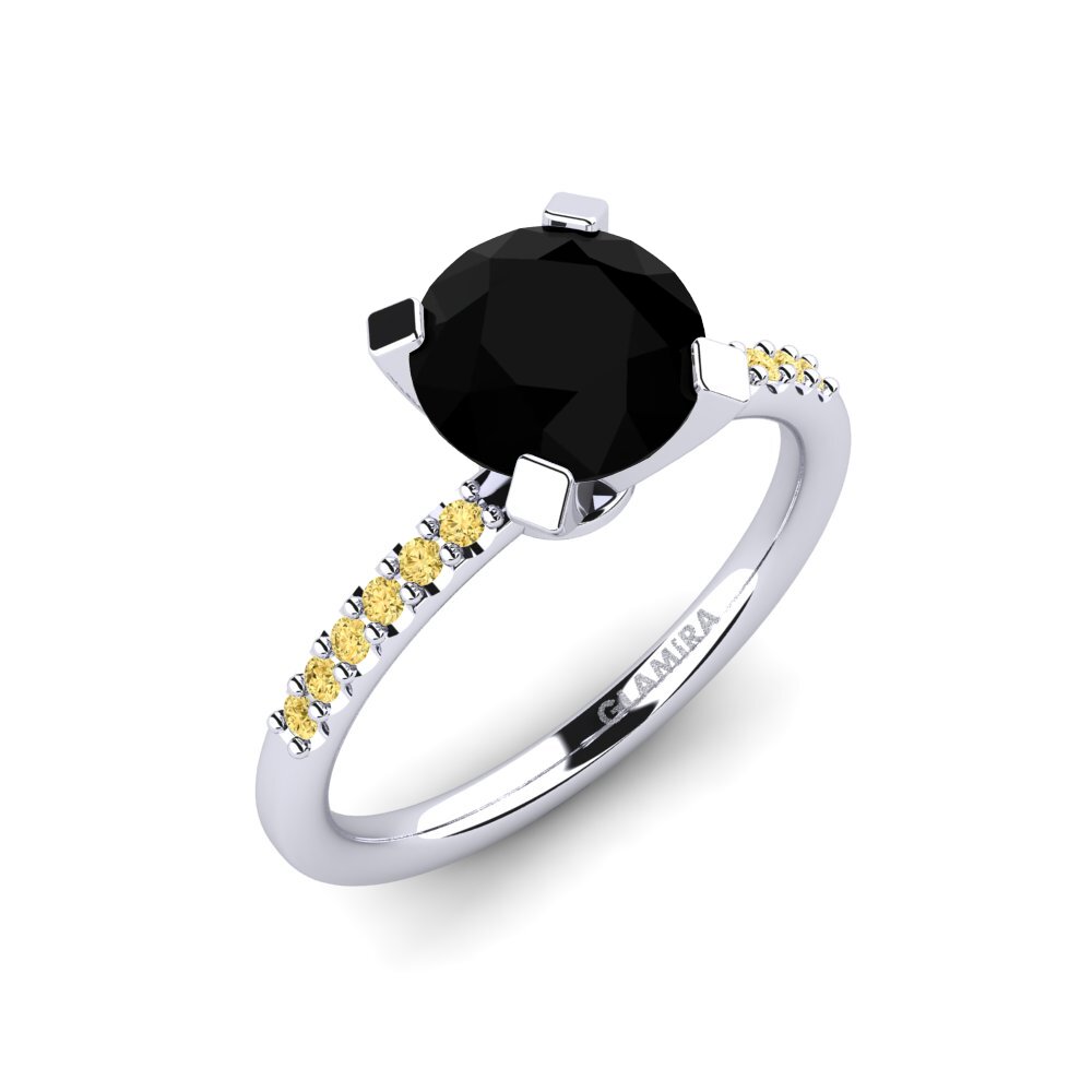 950 Platinum Engagement Ring Cadence 1.6 crt