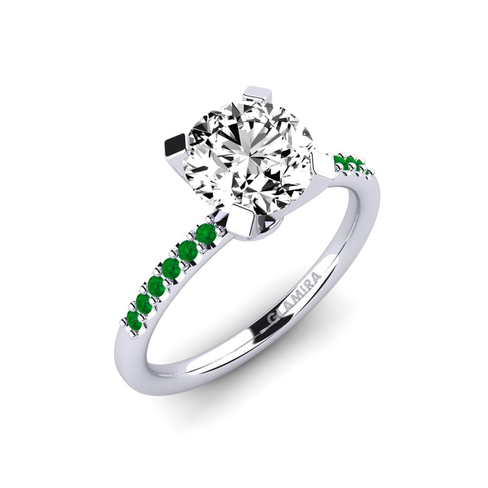 Moissanite Engagement Ring Cadence 1.6 crt