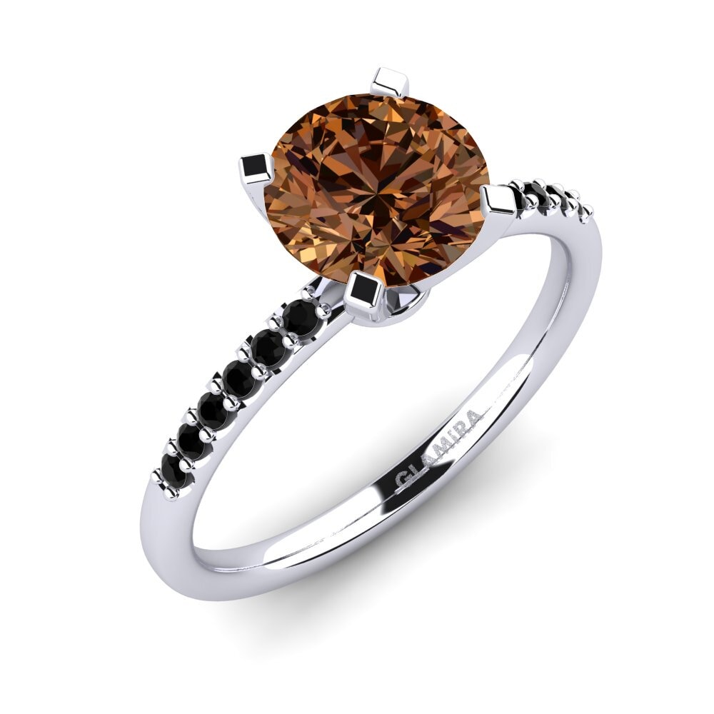 950 Platinum Engagement Ring Cadence 2.0 crt