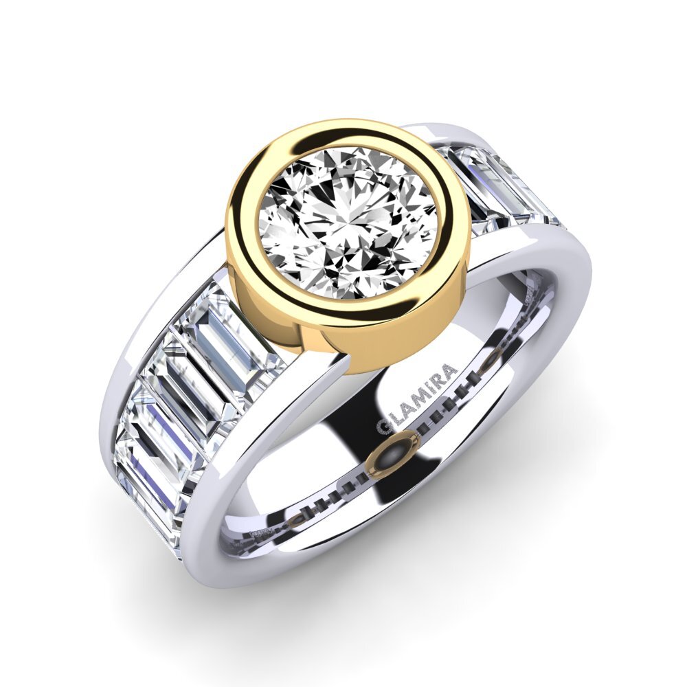 Moissanite Engagement Ring Colomba