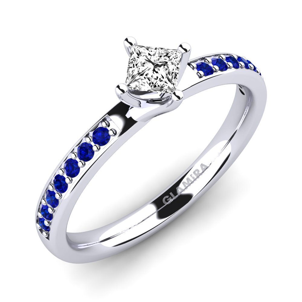 Đá Moissanite Nhẫn đính hôn Dixie