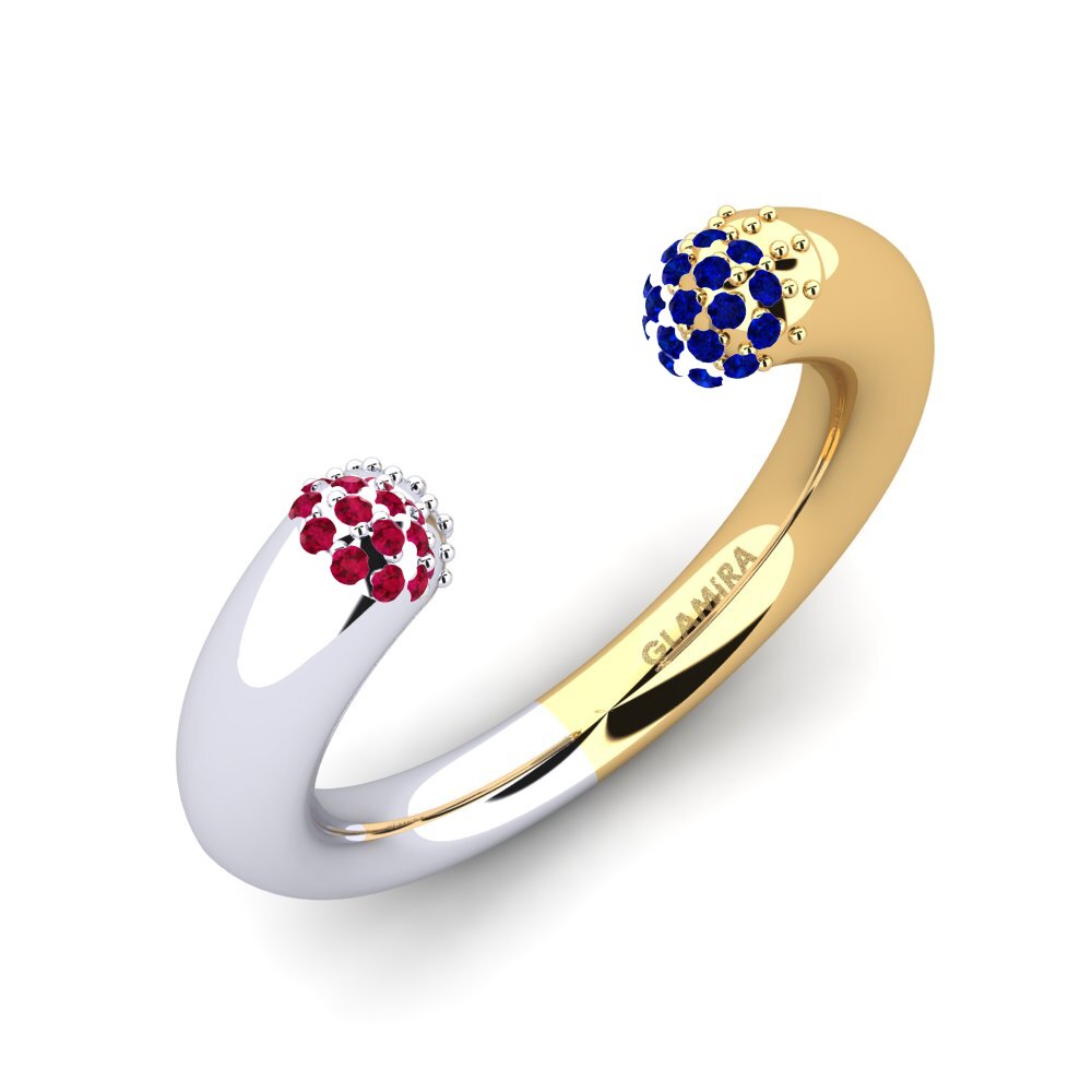 14K White & Yellow Gold Ring Delmore