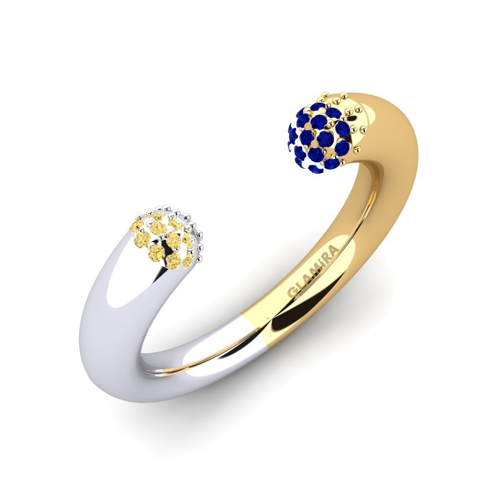 14ct White / Yellow Gold Ring Delmore