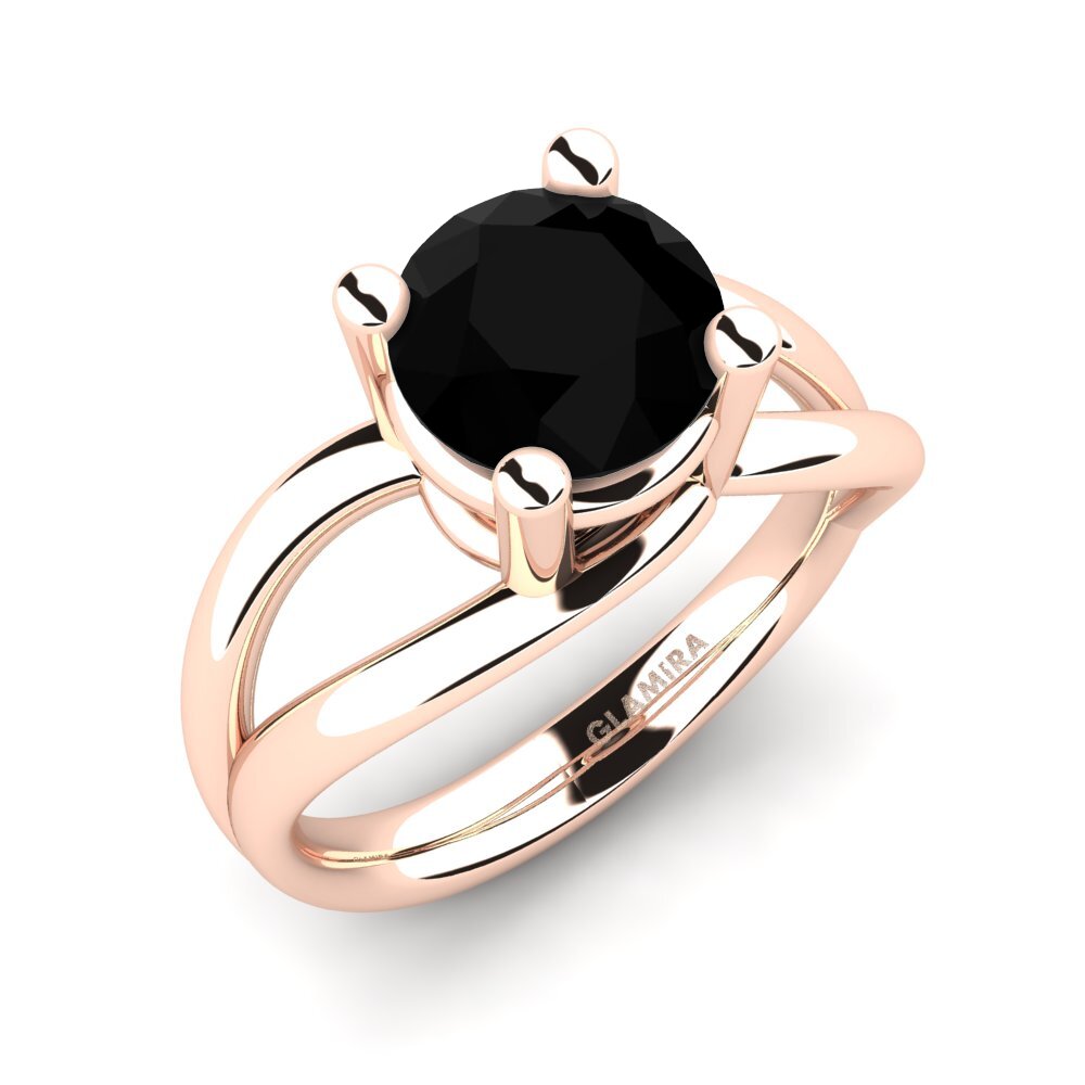14ct Rose Gold Engagement Ring Federica 2.00 crt