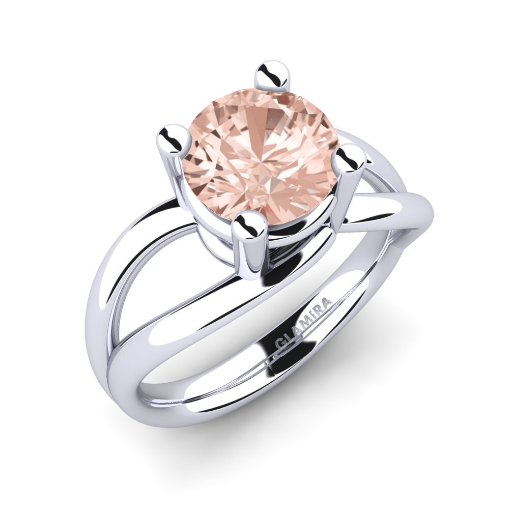Morganite Engagement Ring Federica 2.00 crt