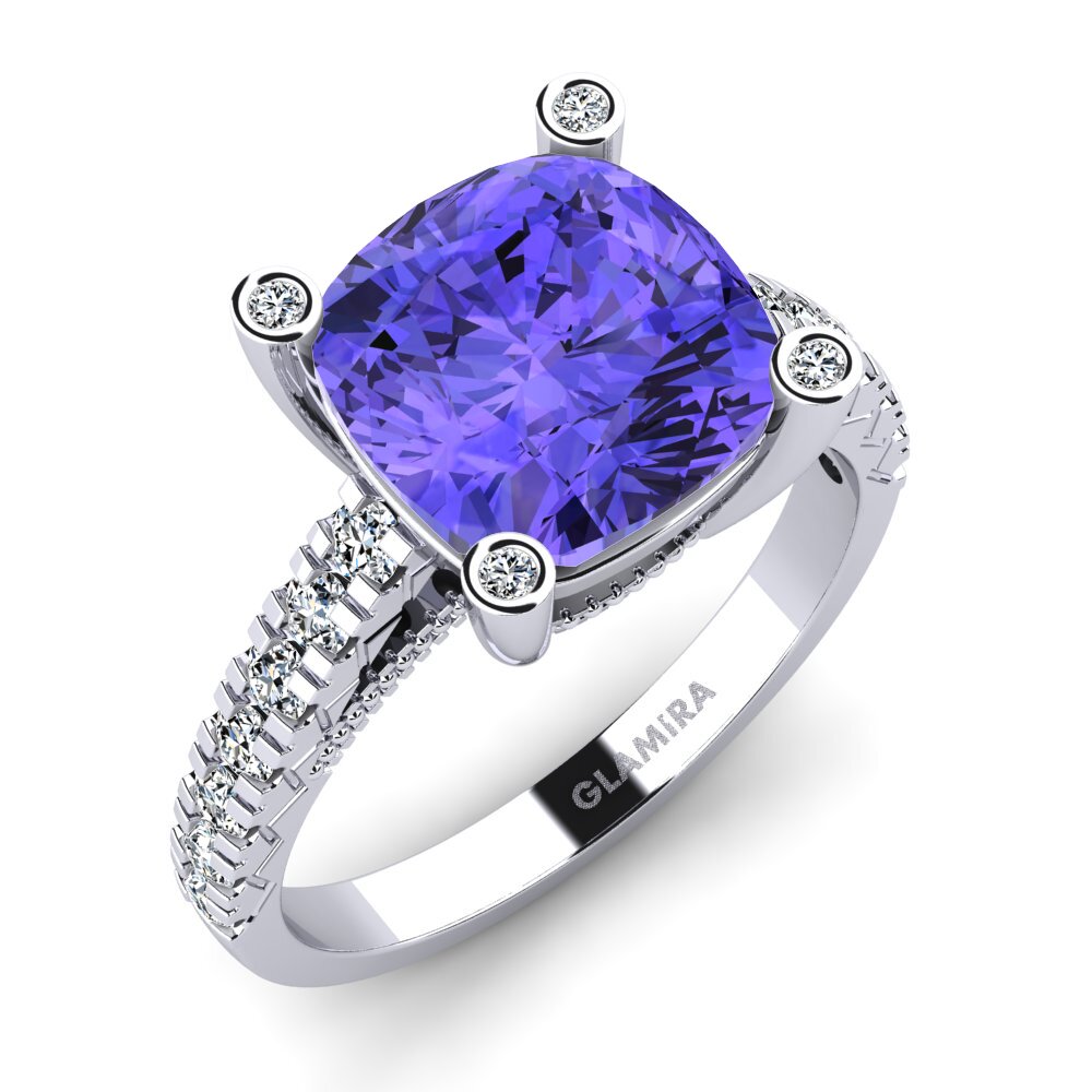 Tanzanite Engagement Ring Daphne